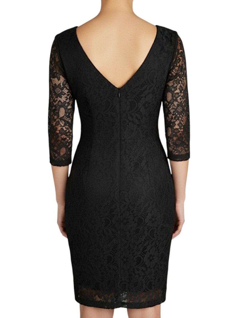 Lark & Ro Black Lace Dress Women's Size 4